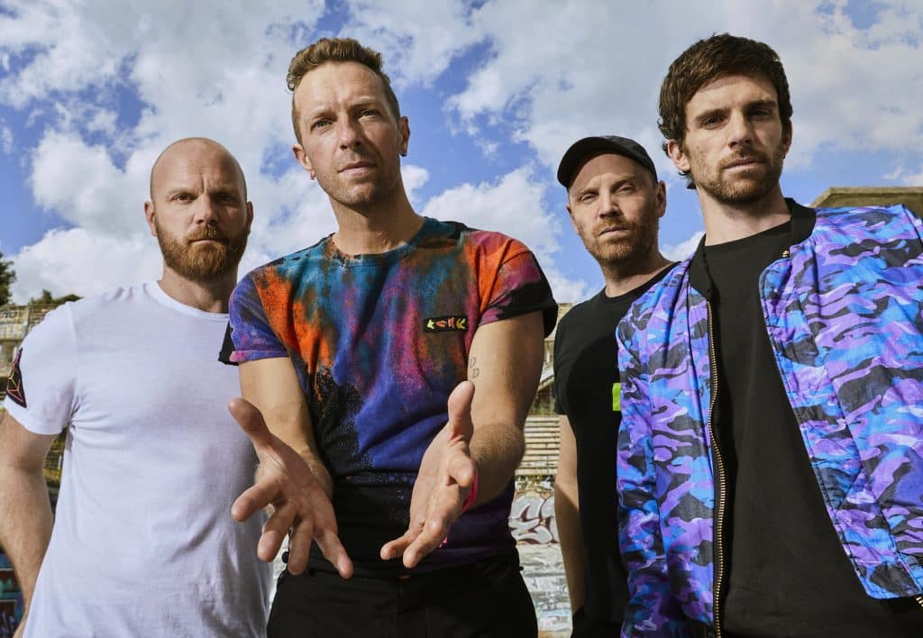 Coldplay band photo 