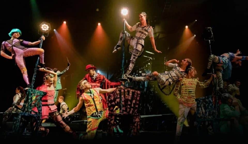 Espetáculo Bazzar, do Cirque du Soleil, está em cartaz no Parque Villa-Lobos