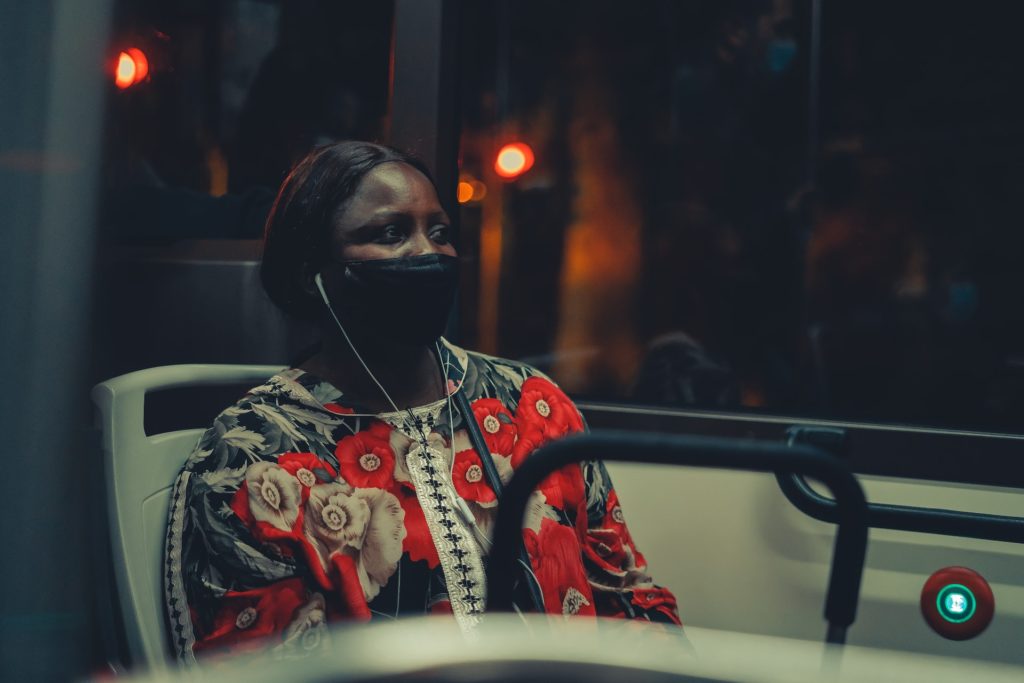 uso de máscara no transporte público sp