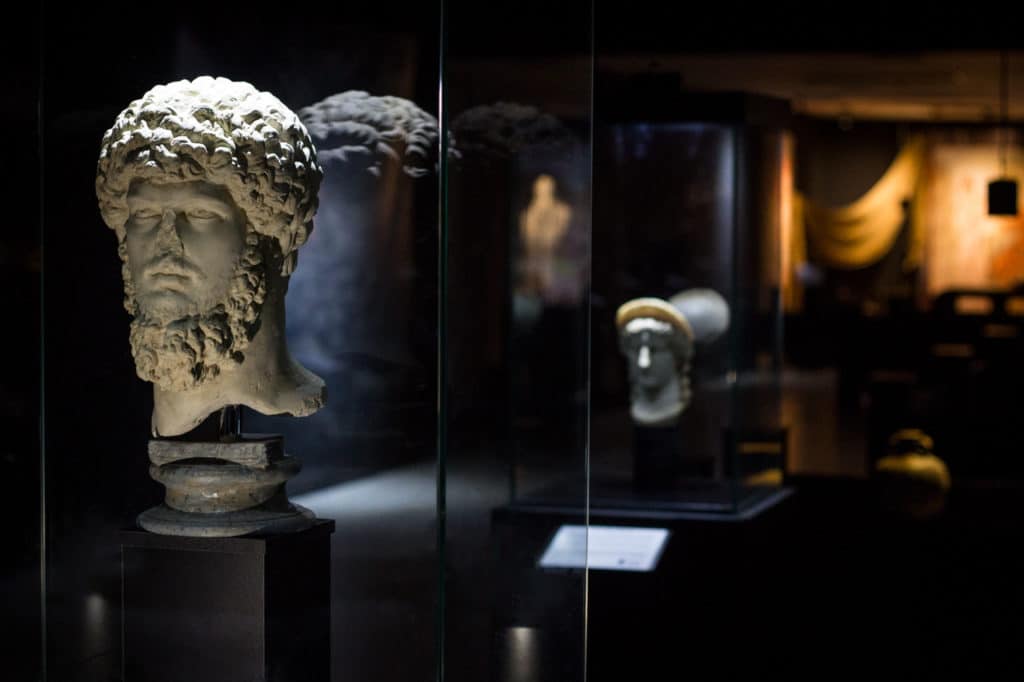 exposição "Império Romano e os corpos de Pompeia"