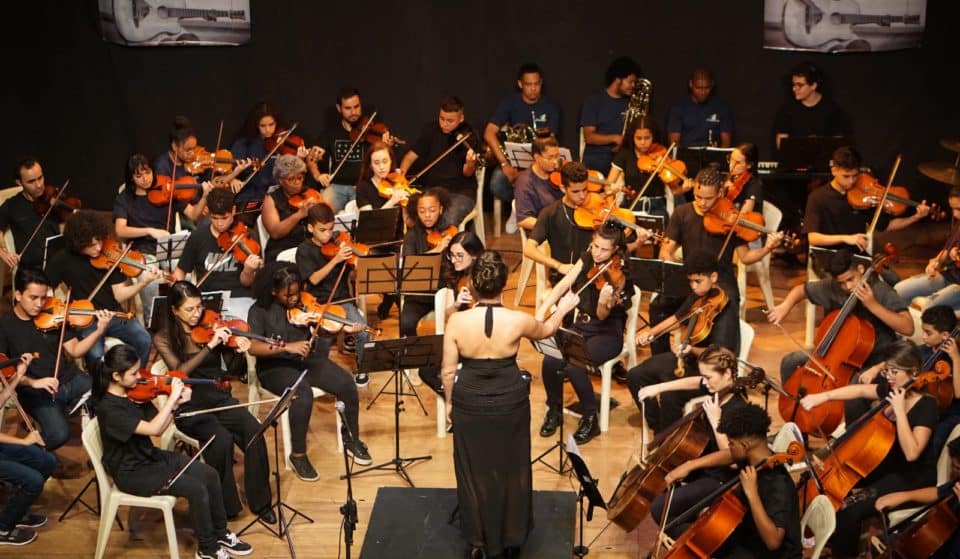 Orquestra Jovem Social faz apresentação de graça no Shopping Pátio Higienópolis